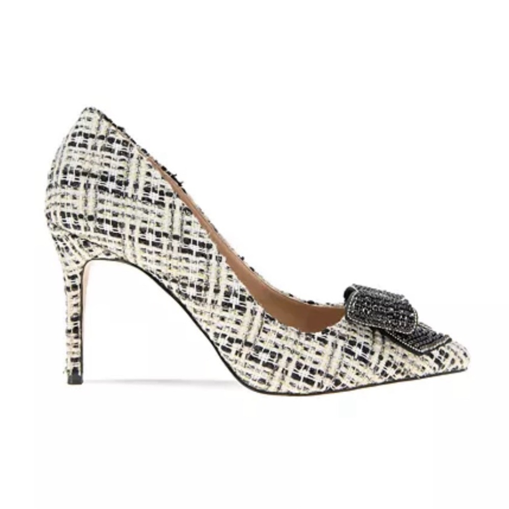 NWT ⚜️🖤⚜️ BCBGeneration Bissha Bow Dress Pumps - Picture 5 of 13